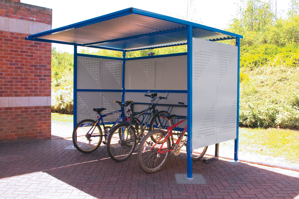 Traditional Cycle Shelters - Powder Coated