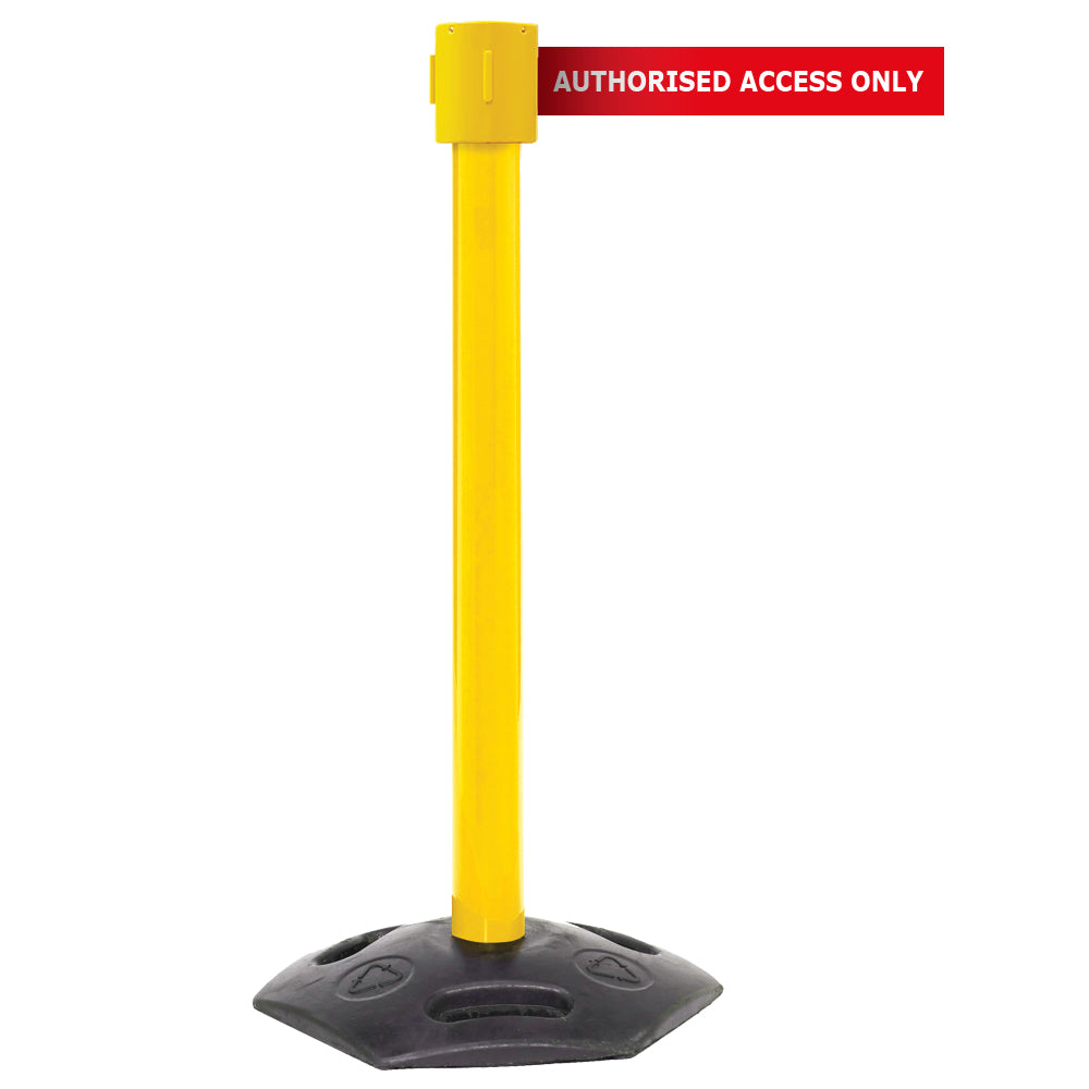 Premium Weatherproof Barriers - Messaged Belt