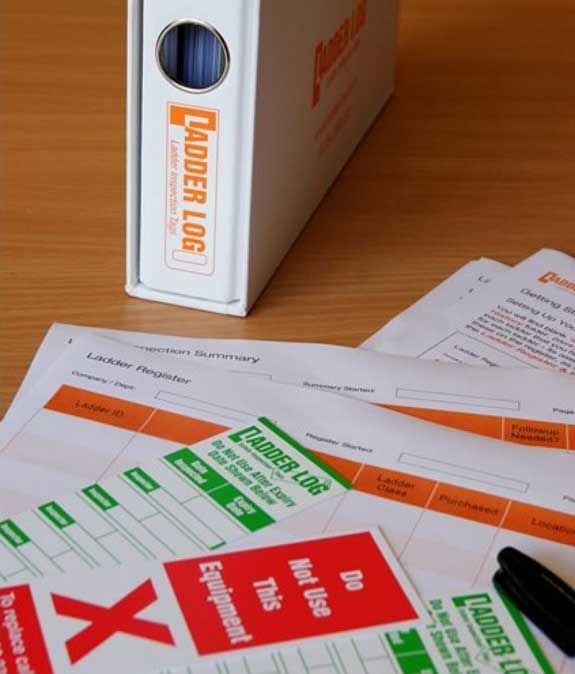 Ladder Log Inspection Folder
