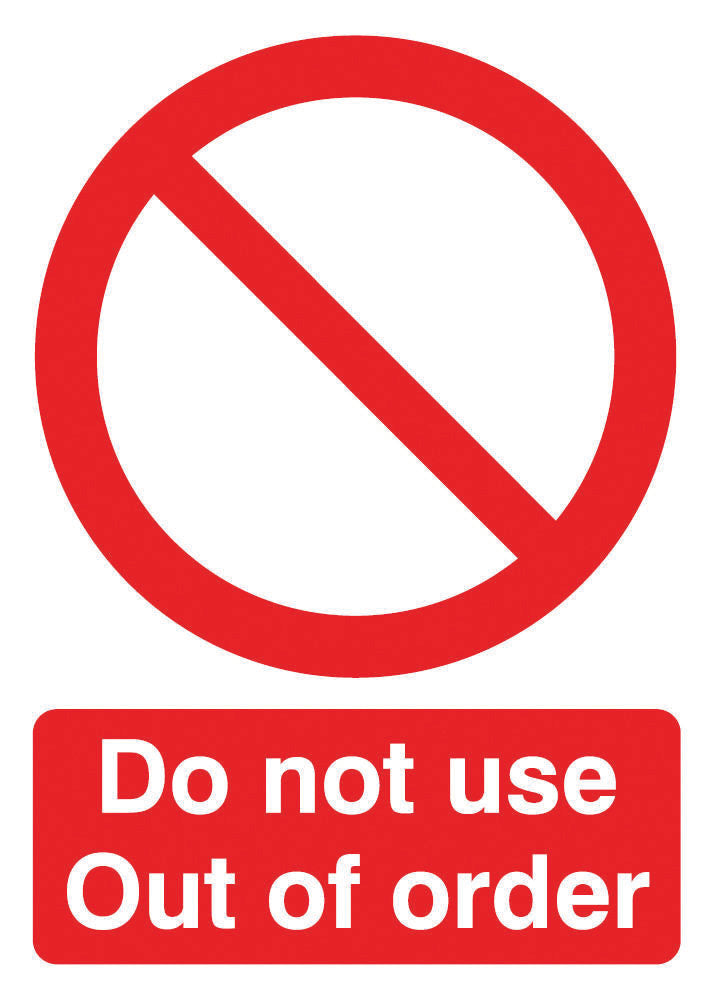 Prohibition Sign Osc Prohibition Signs