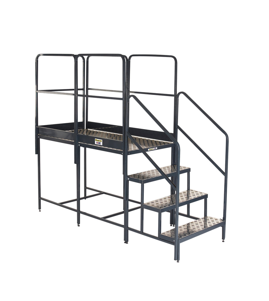 Climb-It UK Platform - Two Platforms Inline
