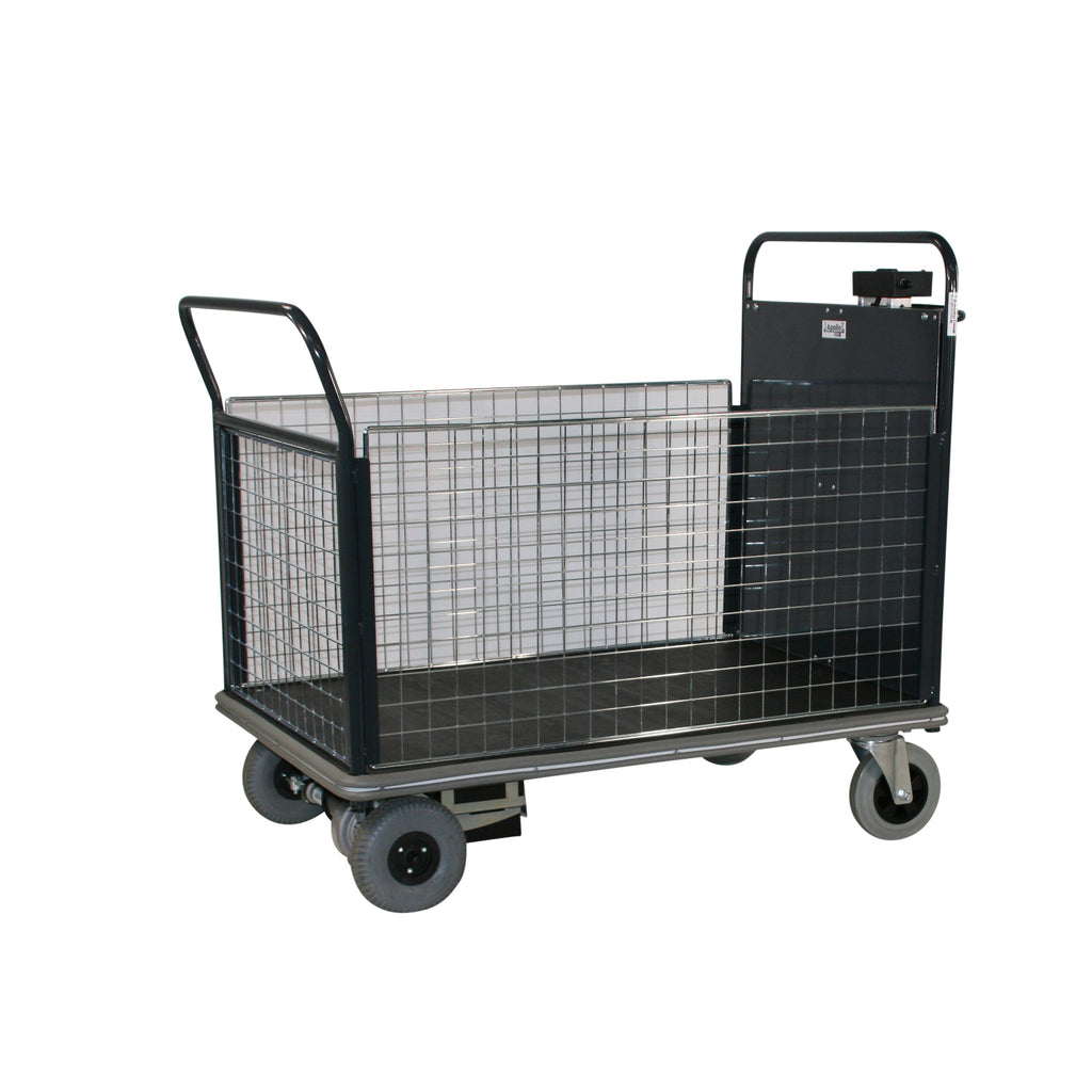 Apollo UK Powered Platform Trucks - Mesh End & Sides