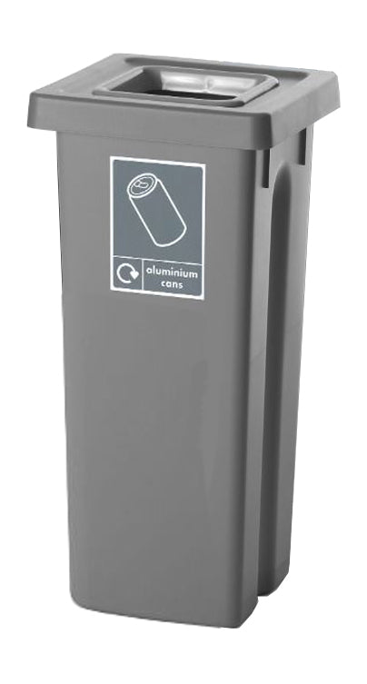 Recycling Bins with Coloured Lids