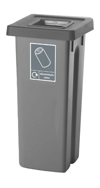 Recycling Bins with Coloured Lids