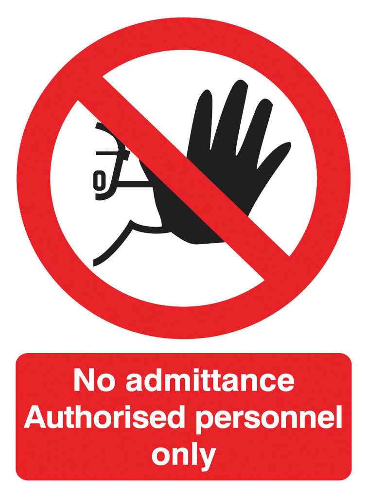 Prohibition Signs