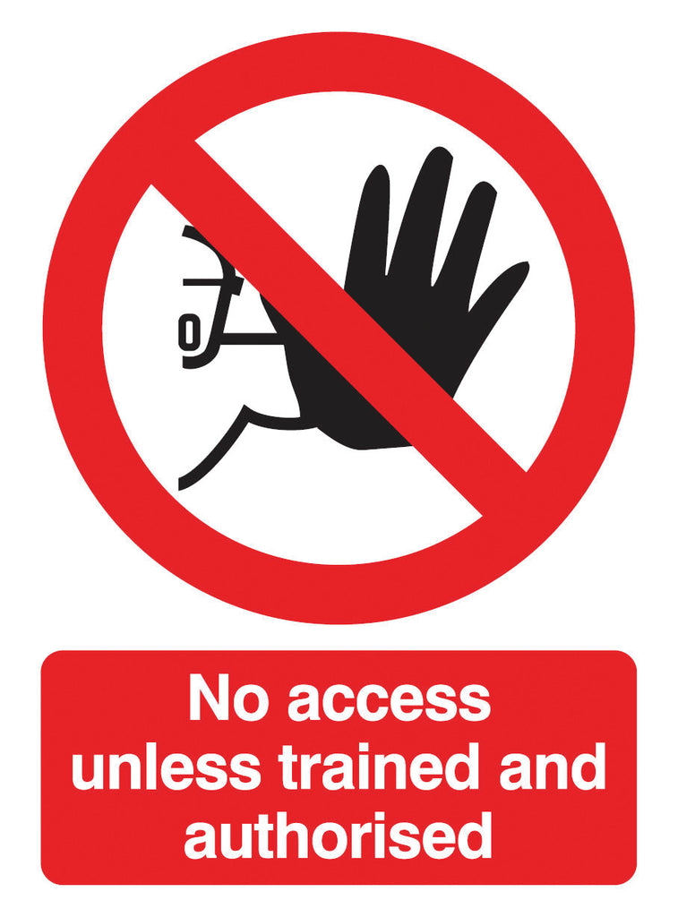 Prohibition Signs