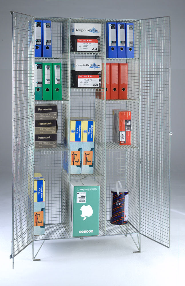 Wire Mesh Compartment Cupboards