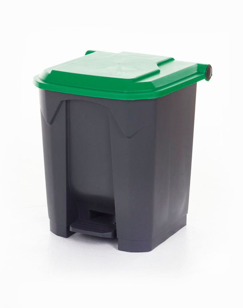 Pedal Bins with Coloured Lids