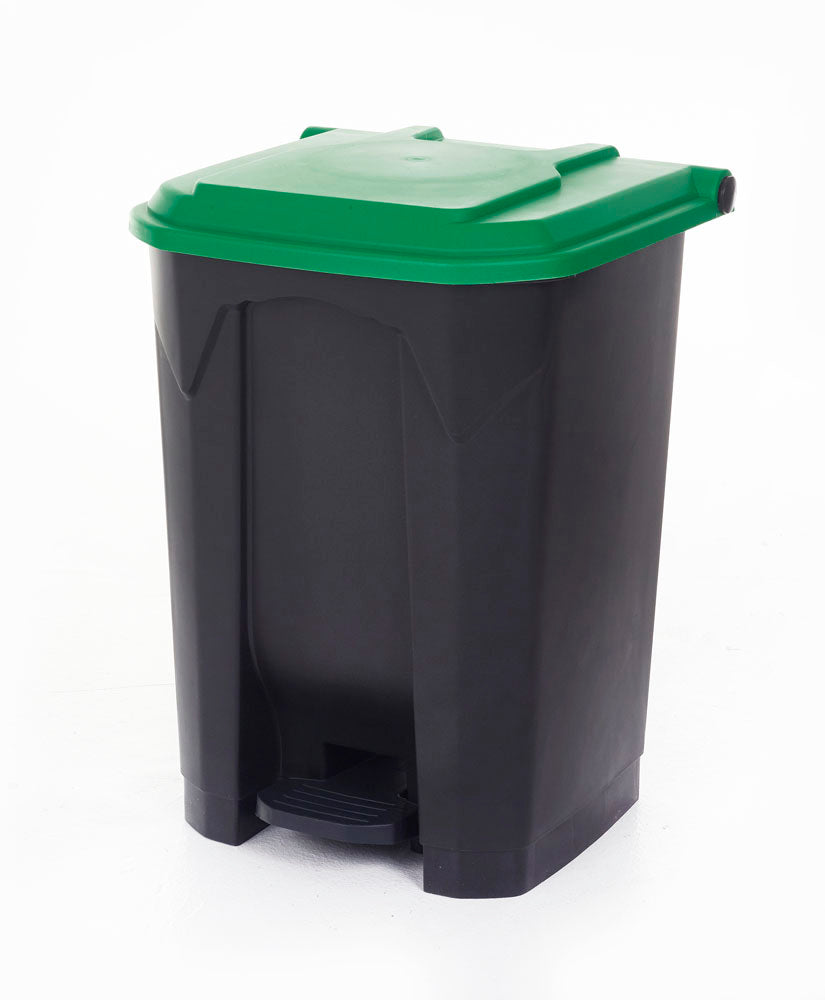 Pedal Bins with Coloured Lids