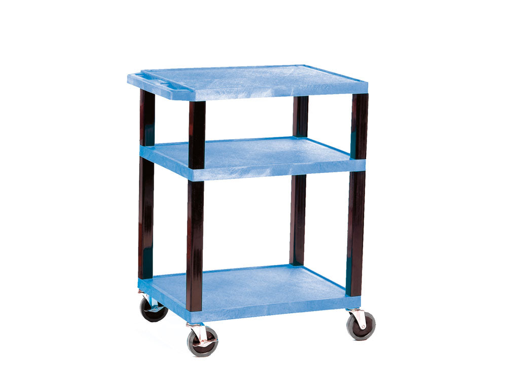 Service Trolleys with Coloured Shelves