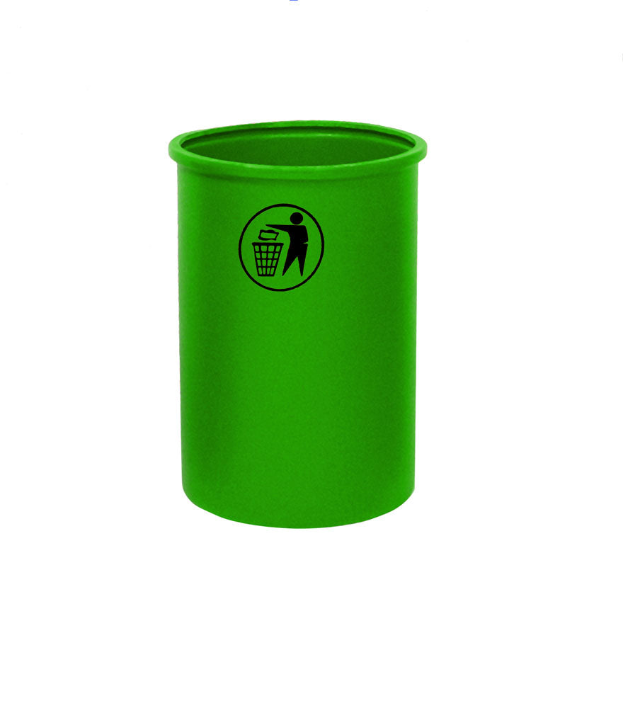 Litter Bins with Tidy Man Logo