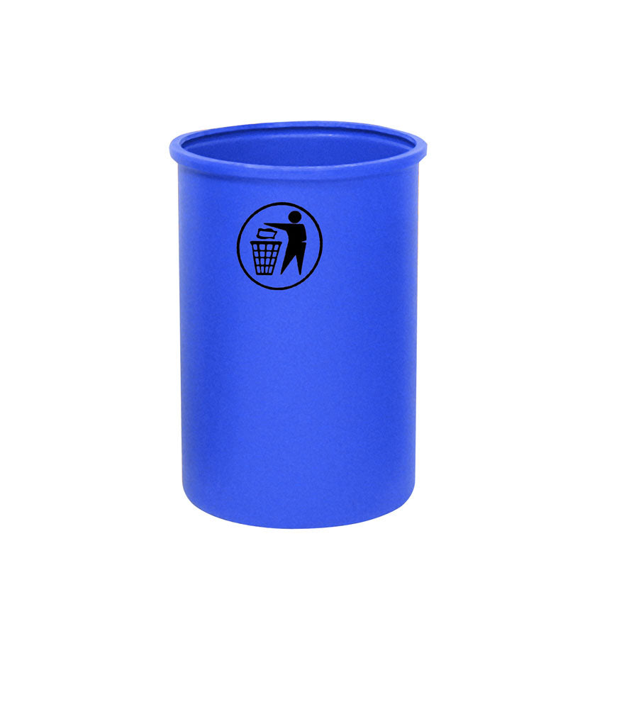 Litter Bins with Tidy Man Logo