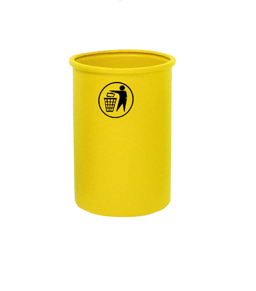 Litter Bins with Tidy Man Logo