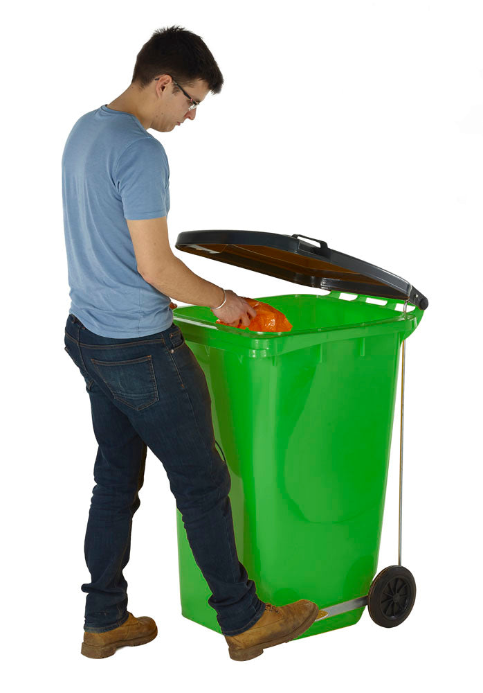 Wheeled Bins with Side Pedal