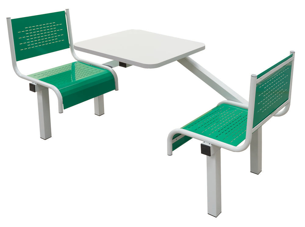 Canteen Tables with Steel Seats