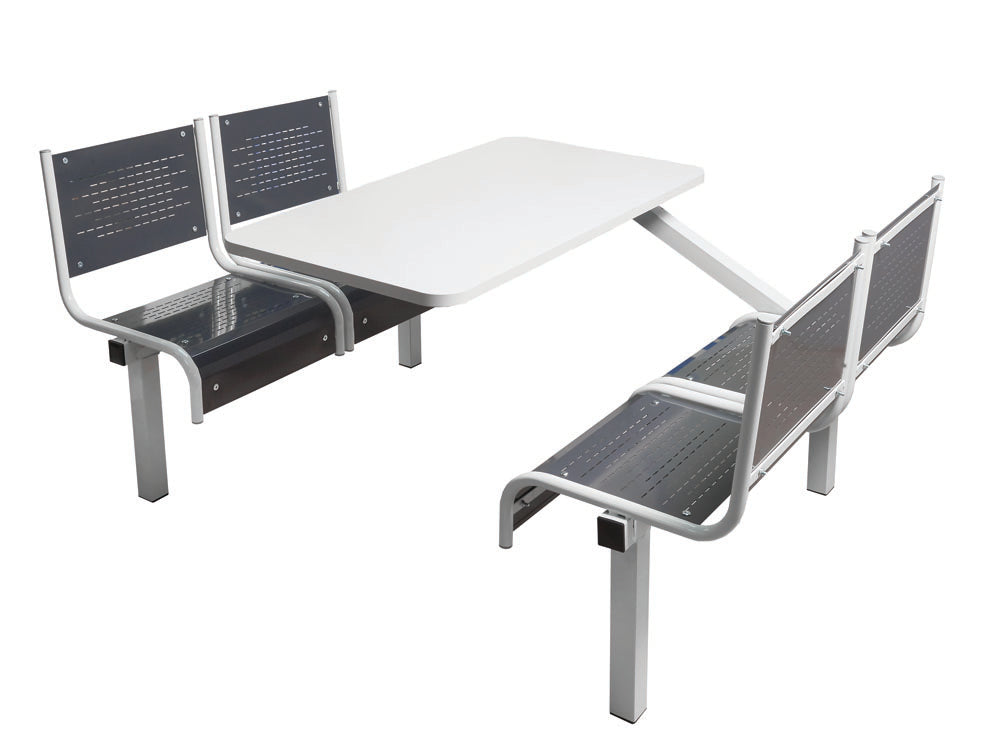 Canteen Tables with Steel Seats