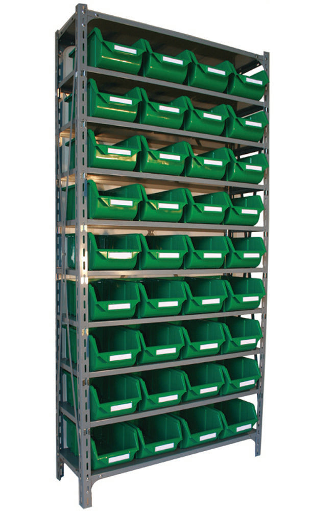 Shelf Units with Robust Bins