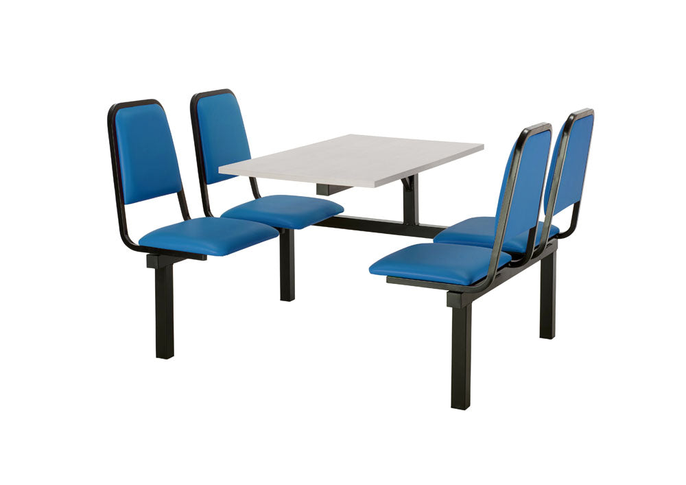 Canteen Tables with Upholstered Seats