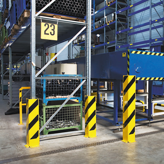 Pallet Rails Protector TRAFFIC LINE - Heavy Duty Pallet Rack Protectors
