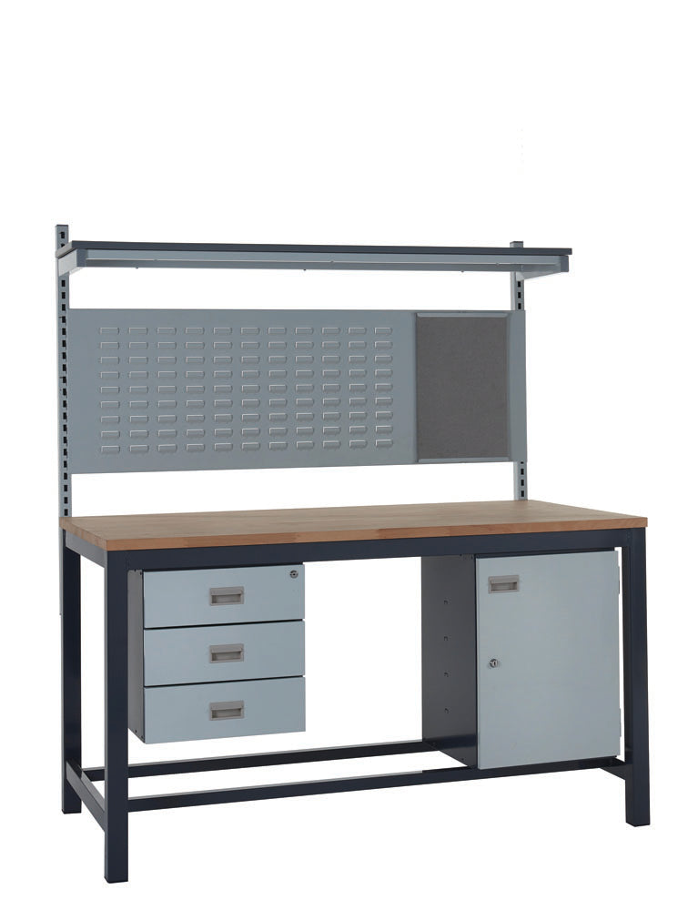 Heavy Duty Workbench Kits with Beech Tops