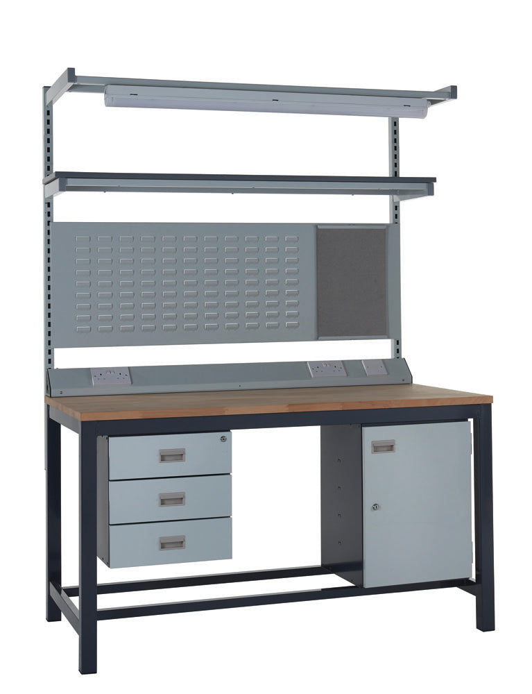 Heavy Duty Workbench Kits with Beech Tops