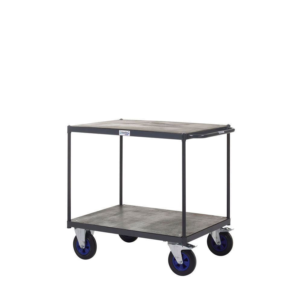 Apollo UK Table Top Shelf Trucks - Timber Shelves