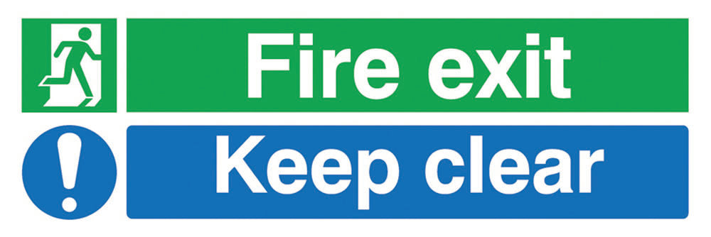 Fire Exit & Emergency Signs