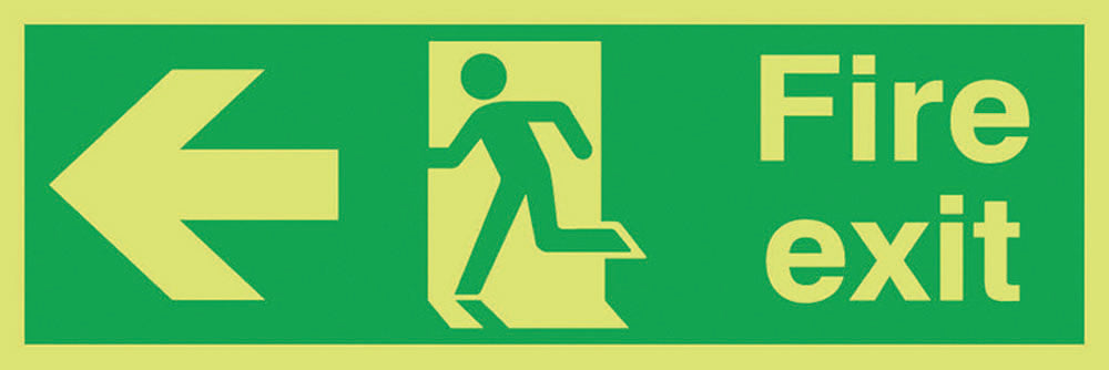 Photoluminescent Signs