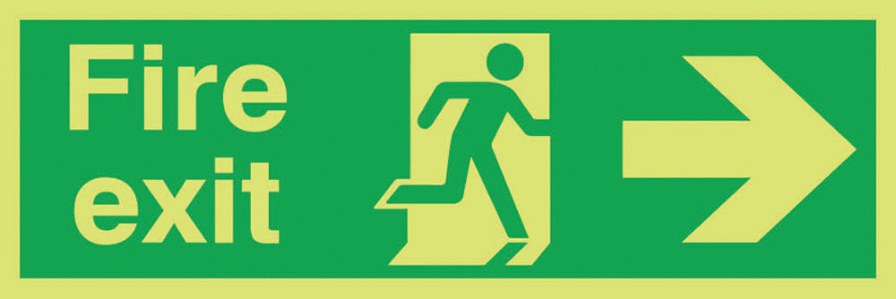 Photoluminescent Signs