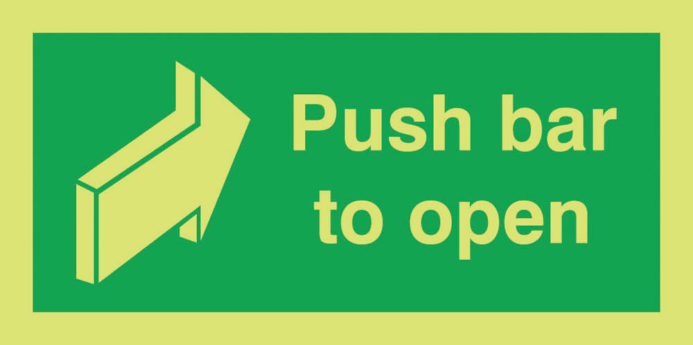 Photoluminescent Signs
