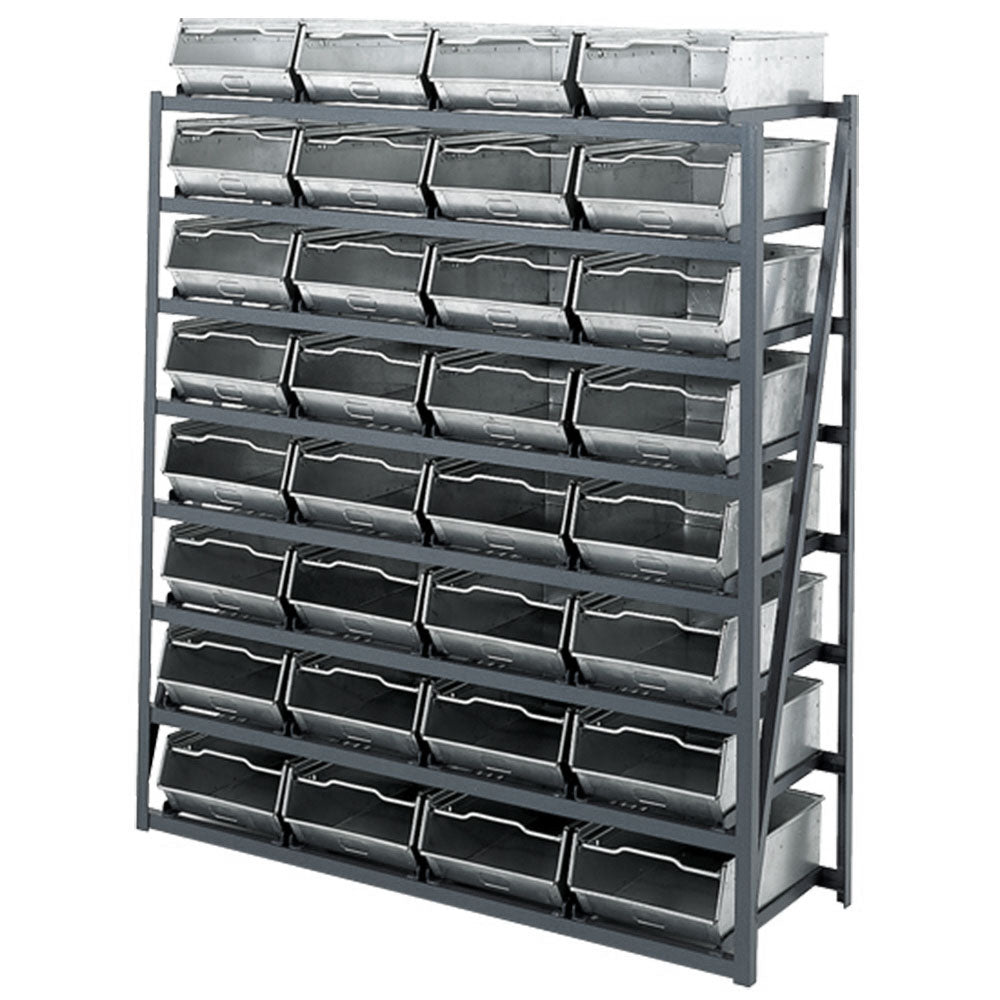Galvanised Bin Racks