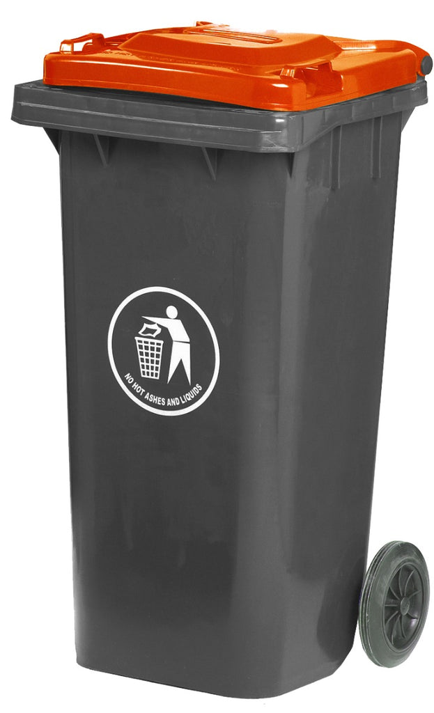 Wheeled Bins with Coloured Lids