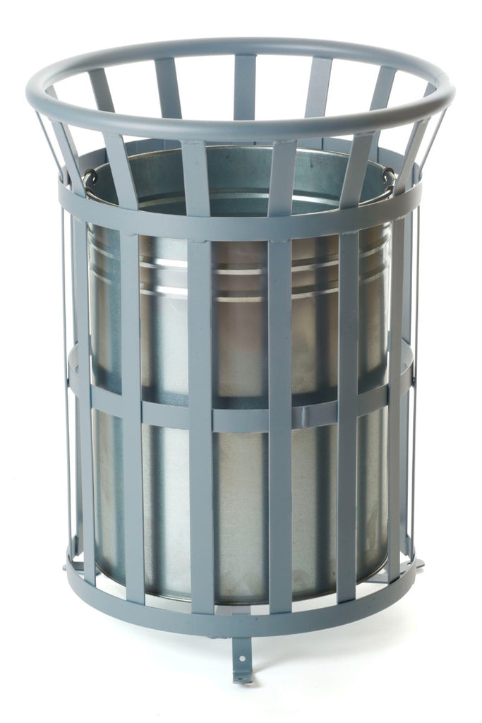Outdoor Open Top Steel Bins