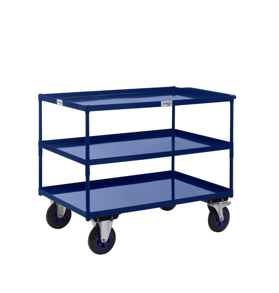 Apollo UK Table Top Shelf Trucks - Steel Shelves