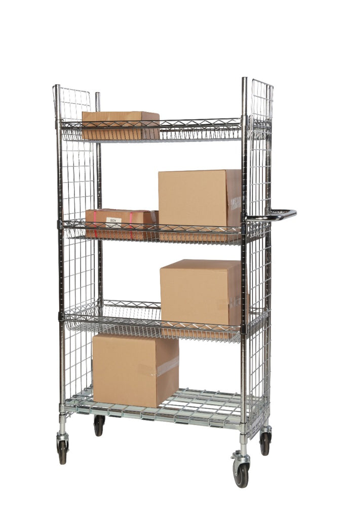 Eclipse Chrome Order Picking Trolleys