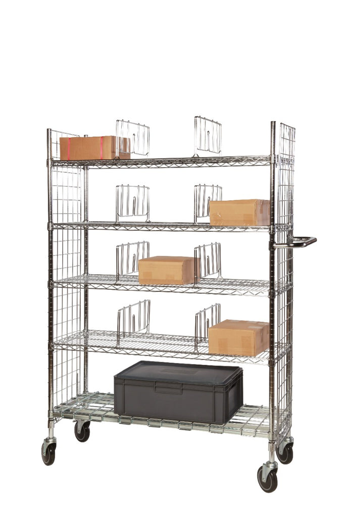 Eclipse Chrome Order Picking Trolleys