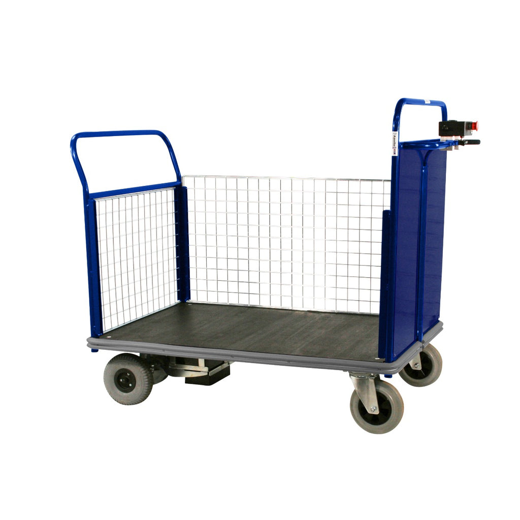 Apollo UK Powered Platform Trucks - Mesh End & Sides