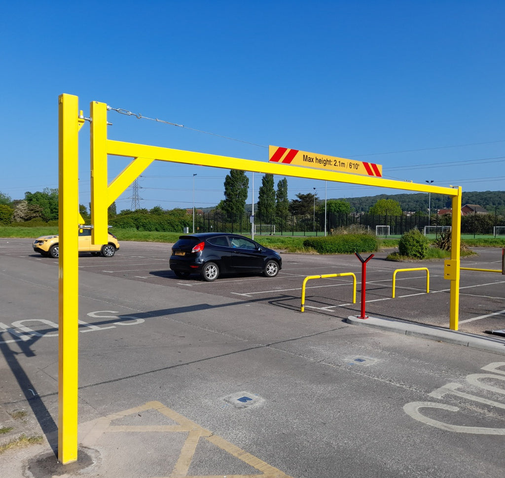 Easy Open Height Restriction Barriers