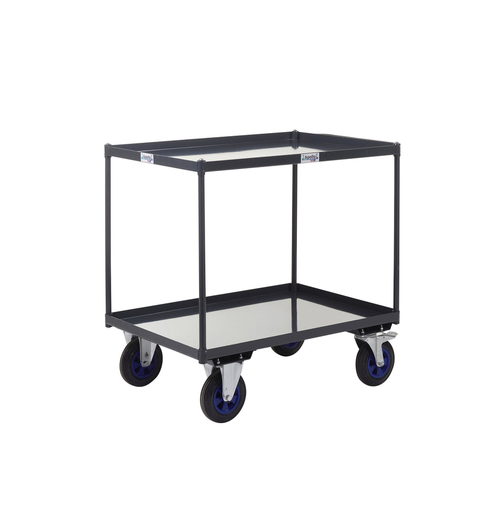 Apollo UK Table Top Shelf Trucks: High-quality shelf trucks designed for secure and organised transport.