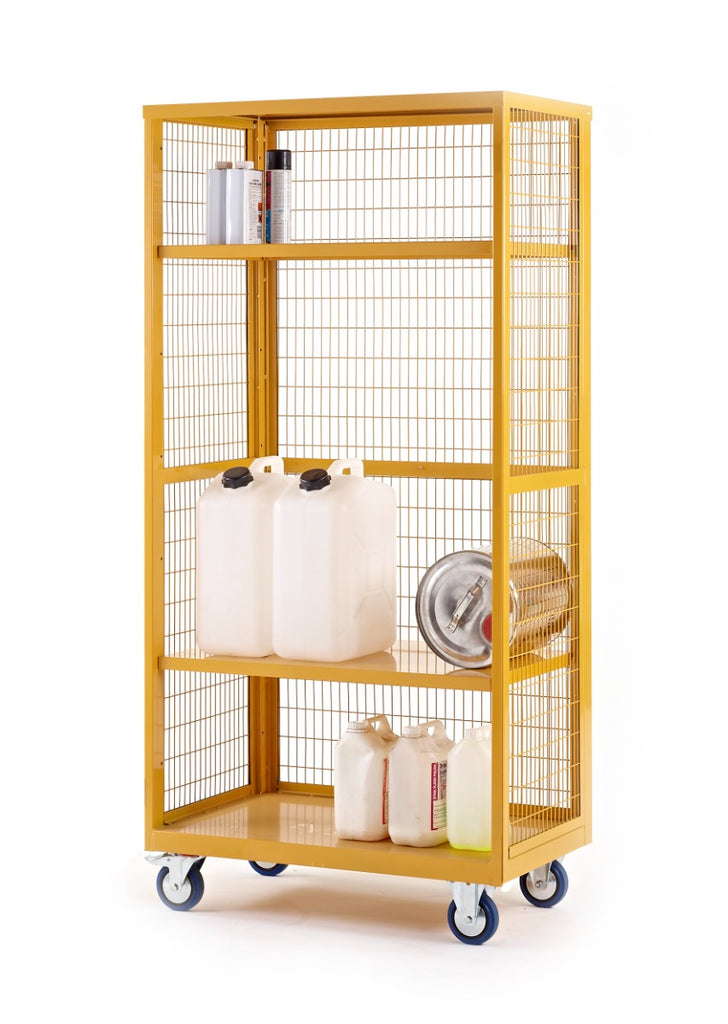 Hazardous Distribution Cages with Open Front