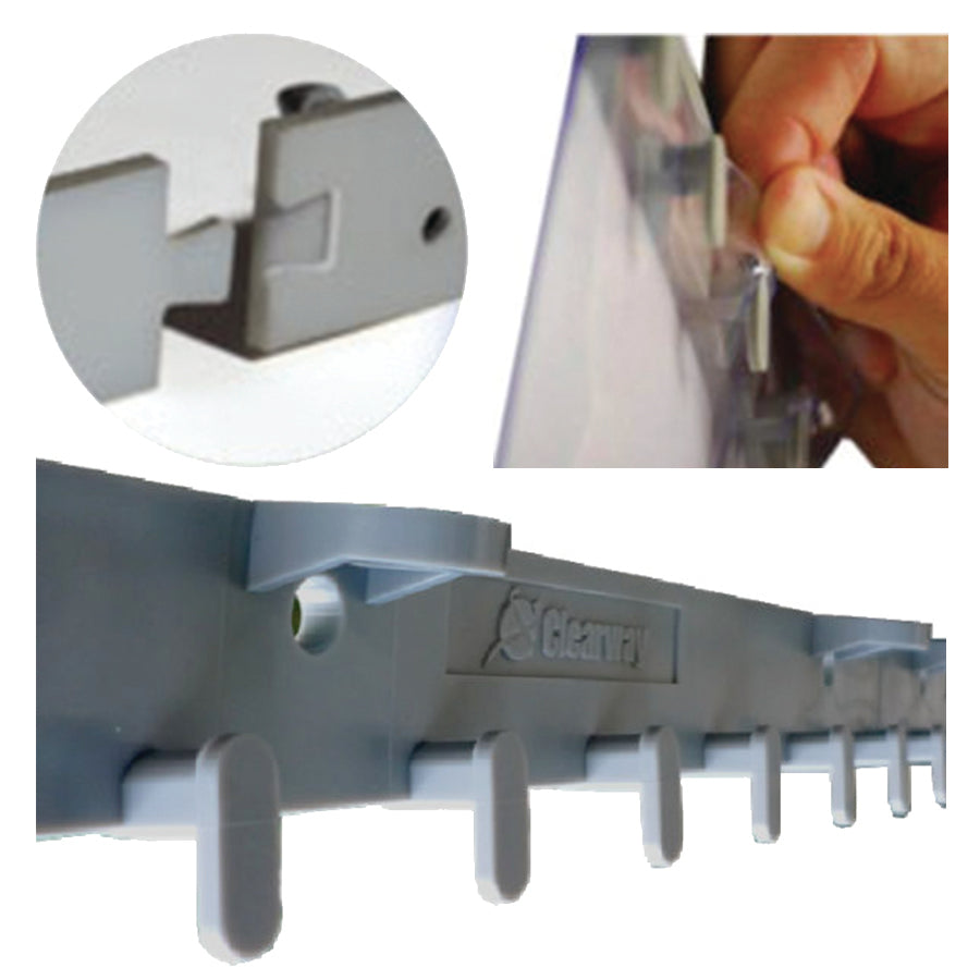 Standard Clear Free-Flow Strip Curtains – Optimal Visibility & Access